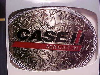 CASE AGRICULTURE WESTERN STYLE COLLECTIBLE DIE CAST BELT BUCKLE SPEC
