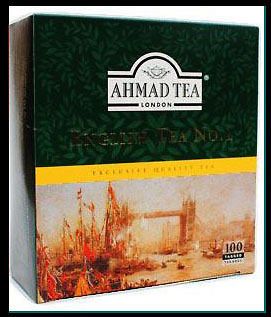 Ahmad Tea English Tea No.1   100 Tea Bags Exclusive Quality Tea FREE