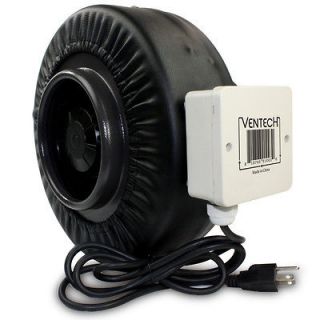 Inch 440 CFM Air Duct Inline Booster Hydroponic Blower Exhaust Fan