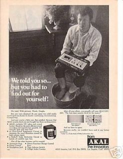 1973 Akai GXC 38D Tape Deck Ad 