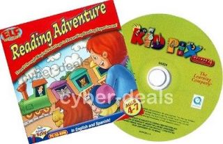 Lot Early Learning READING ADVENTURE + KID PIX 4 DLX Bundle