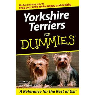 Yorkshire Terriers for Dummies Book