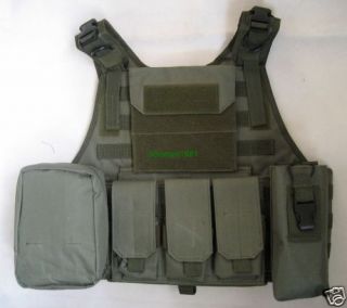 New OD Molle System Light Tactical Body Armor   Airsoft