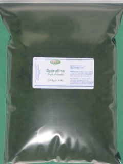 Spirulina Powder 1Kg(2.2LB) Energy Weight control VitB  Big Promotion
