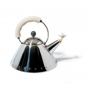 ALESSI ** BOLLITORE BIANCO / KETTLE BY GRAVES/ Чайник Alessi