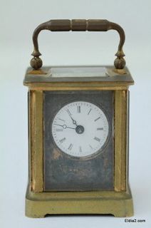 Miniature French Carriage clock Allegre a Toulon