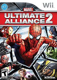 Marvel Ultimate Alliance 2 (Wii, 2009) Game