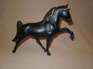 Vintage Breyer Traditional Black Midnight Sun Tenessee Walker Horse