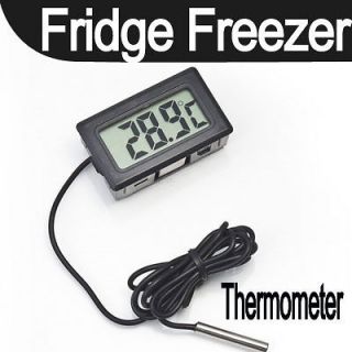Digital LCD Thermometer for Refrigerator Freezer Fridge Temperature