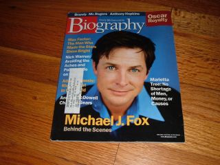 Biography MICHAEL J. FOX Andie MacDowell CHER Joan Hart