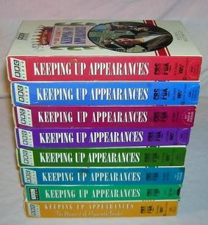 Keeping Up Appearances 8 VHS Tape Lot BBC Series Roy Clarkes Hyacinth