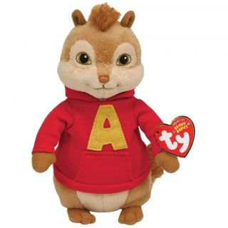 Ty Beanie Baby Alvin Doll, Alvin and the Chipmunks   Adorable Stuffed