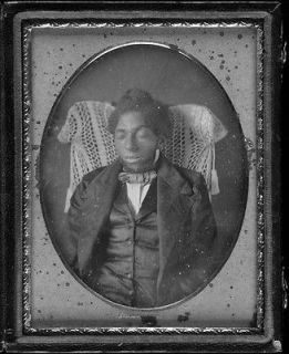 Photo. 1854. Postmortem   Young African American (Black) Male