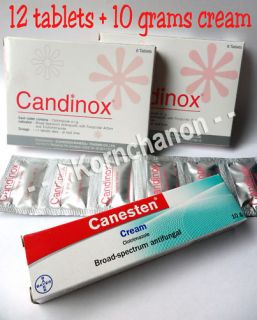 Canesten 10g cream &12 Vaginal Tablets Thrush Treatment