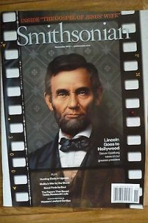 Smithsonian Magazine   Nov 2012   Lincoln Goes to Hollywood   Hunting