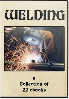 WELDING   22 How to Books on DVD, Oxy Acetylene, Gas Torch & Thermit