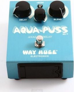 Way Huge Electronics Aqua Puss MkII Analog Delay Guitar Effects Pedal