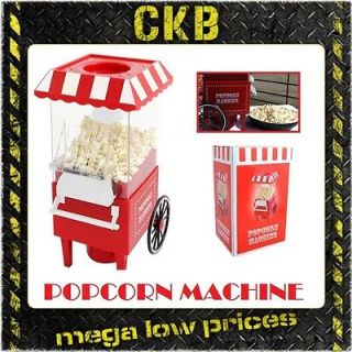 Popcorn Desktop Machine Retro Party Funfair Pop Corn Maker Fun