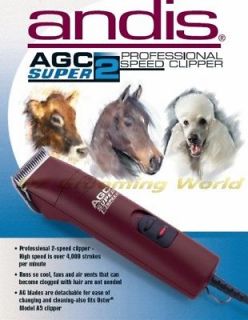 Andis AGC Super 2 Professional 2 Speed Dog Pet Clipper