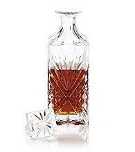 Dublin by Godinger Fine Crystal Whiskey Scotch Decanter 12 Inches Tall