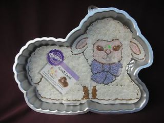 Gentle Lamb EASTER Baby Shower CAKE PAN MOLD 1823 2515 1990 GREAT