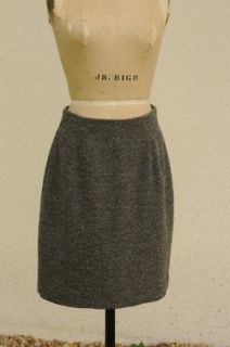 Ann Taylor Petites Classic Skirt Myriad of Grays Made in U.S.A. Size 6