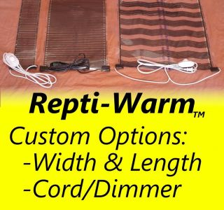 Repti Warm Reptile & Pet Warming Heat Mat  Heating Pad  4 Sizes