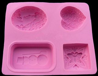 and Snowman (C1163) Silicone Handmade Soap/Cake Mold Crafts DIY Mold