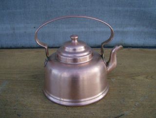 antique copper kettle in Copper