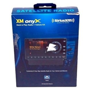 XM XDNX1V1 Onyx Dock Car Kit Sirius Satellite Radio Receiver   Missing