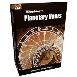 Astrology Software   Planetary Hours Calendar PC CD