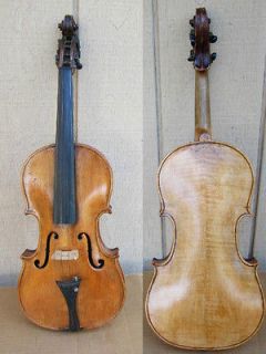 ANTIQUE France Violin,double labeled Vuillaume a Paris MACHINE