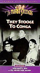 The Three Stooges   They Stooge to Conga (VHS, 1994)