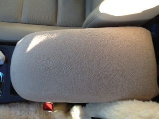 Auto Center Armrest Covers (Center Console Cover) F4   Tan (Fits 1998
