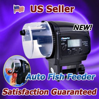 Auto Automatic Digital Aquarium Fish Tank Food Feeder Timer Feeding