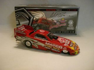 NHRA DIECAST MATCO TOOLS FIRE RED TOOL BOXES FUNNY CAR