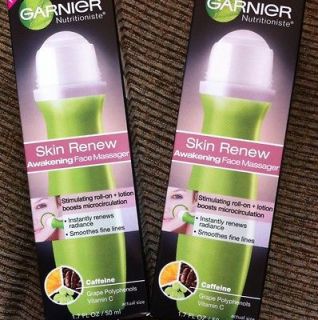 New Boxes Garnier Skin Renew Awakening Face Massager Lotion