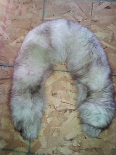 VTG 40s Silver Fox FUR Stole preowned from an estate sale