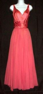 ELEGANT 1940s 1950s EVENING GOWN GINGER ROGERS FRED ASTAIRE STYLE