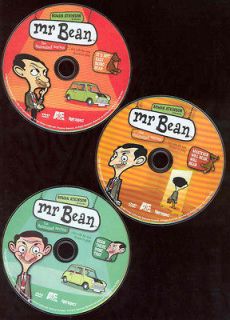 Cartoon Series DVD X3 Rowan Atkinson Slapstick Comedy NO CASE