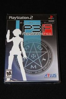 Shin Megami Tensei: Persona 3 FES (Sony PlayStation 2, 2007) COMPLETE