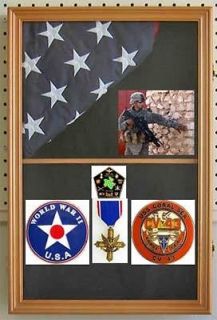 military medals display case