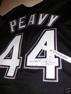 WHITE SOX, JAKE PEAVY SIGNED MAJESTIC JERSEY PADRES  XL