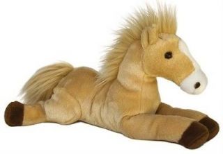 12 Aurora Plush Horse Pony Butterscotch Flopsie Equine Stuffed