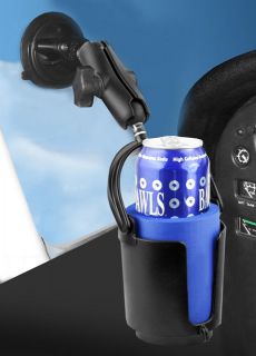 RAM Boat / Car / Airplane Windshield Drink Cup Holder