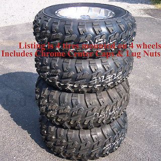 14 Aluminum RIMS WHEELS & ATV TIRES fits some Can Am Bombardier with