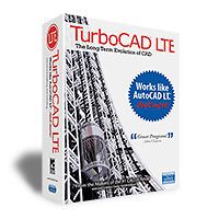 LTE 5 CAD Software   Works like AutoCAD LT. Turbo CAD LTE on sale