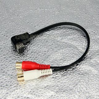 Pioneer IP Bus to RCA MP3 IN Aux Audio Input Cable Cord Adapter CD