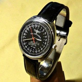 US Russian mechanical watch 24 hour airplane HEINKEL HE 162 WWII