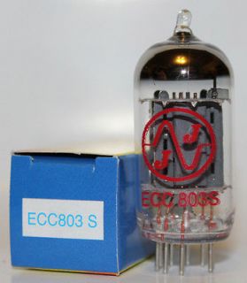 JJ ECC803S tubes,the best in 12AX7 type, long plates,Brand New.